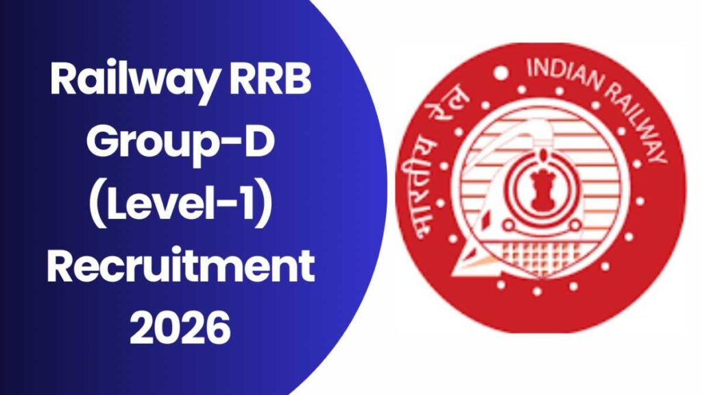 Railway RRB Group-D (Level-1) Recruitment 2026