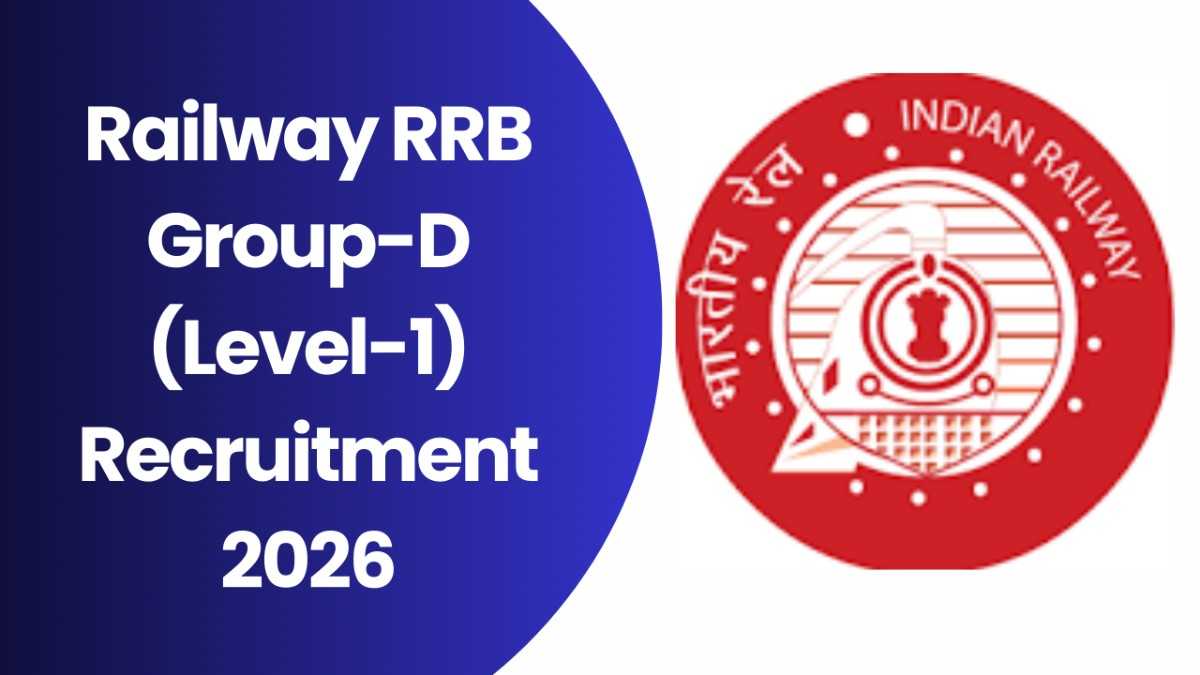 Railway RRB Group-D (Level-1) Recruitment 2026