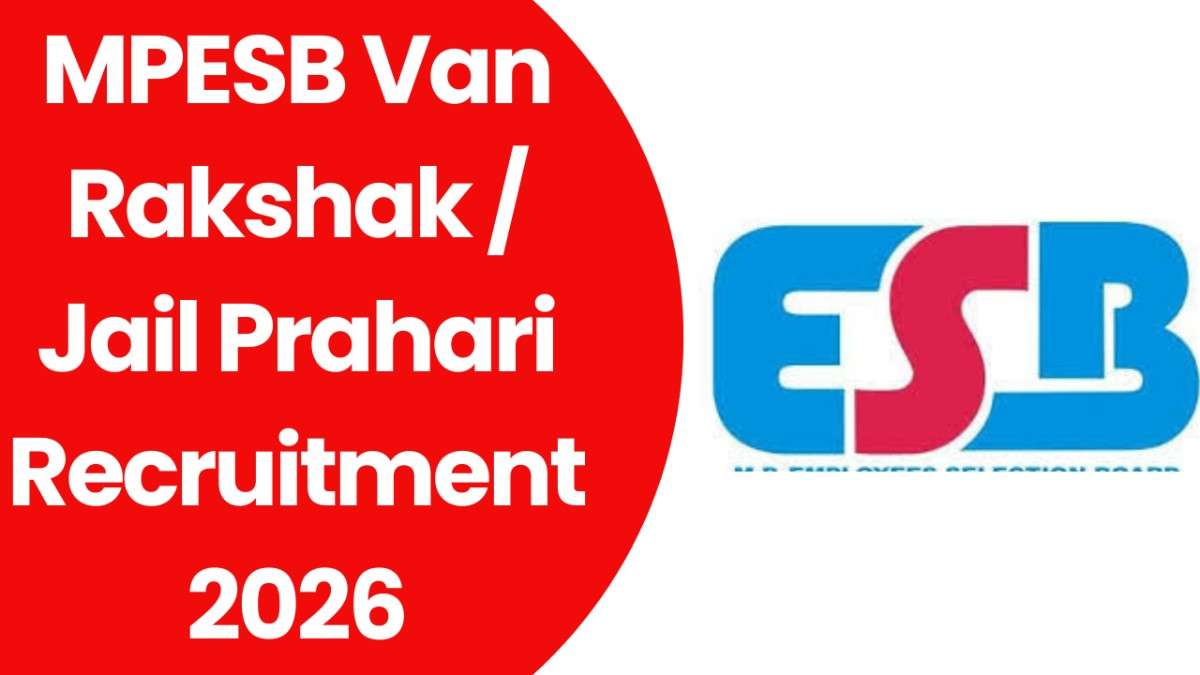 MPESB Van Rakshak / Jail Prahari Recruitment 2026