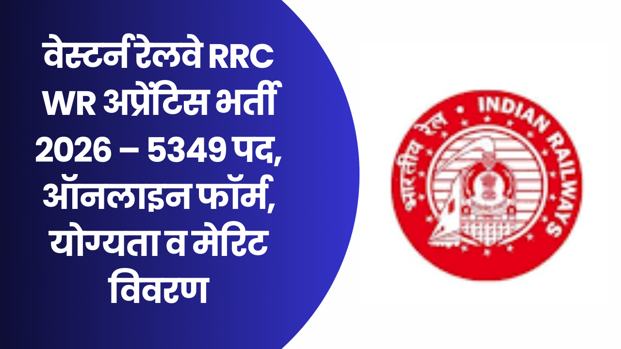 Western Railway RRC WR Apprentice 2026