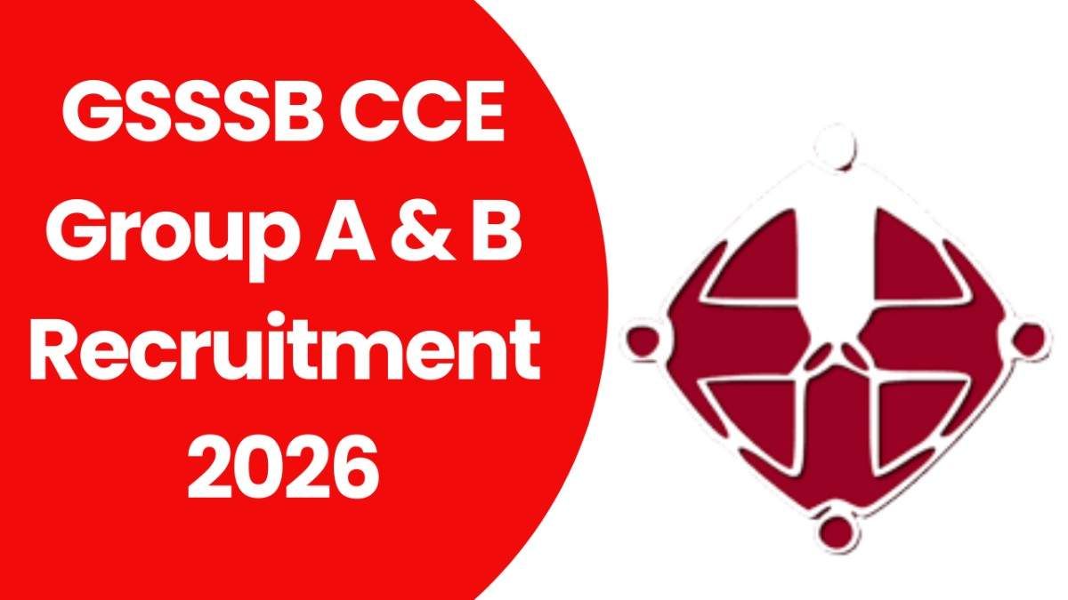 GSSSB CCE Group A and B Recruitment 2026