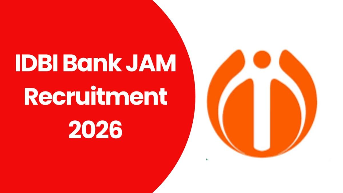 IDBI Bank JAM Recruitment 2026