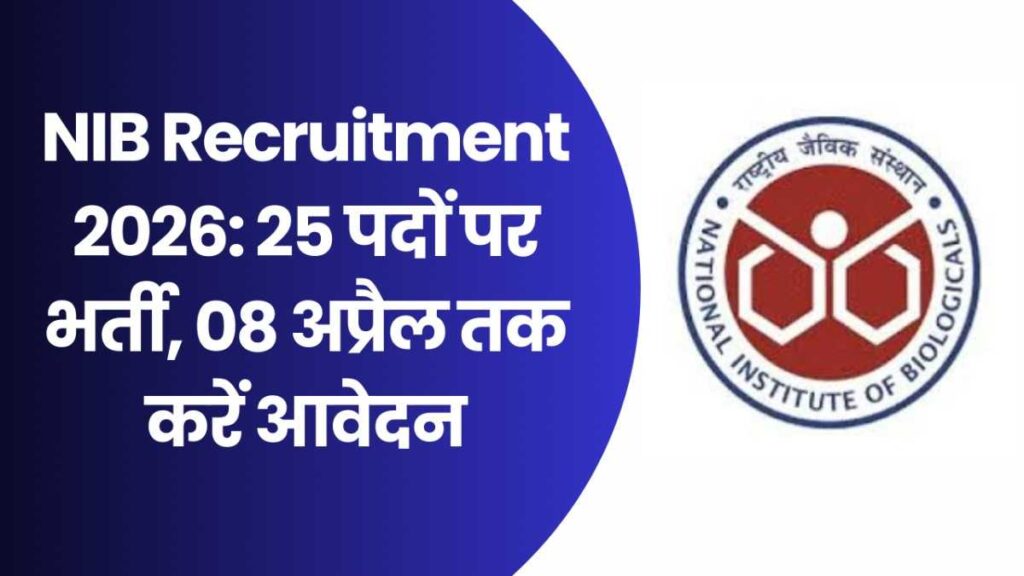 NIB Recruitment 2026