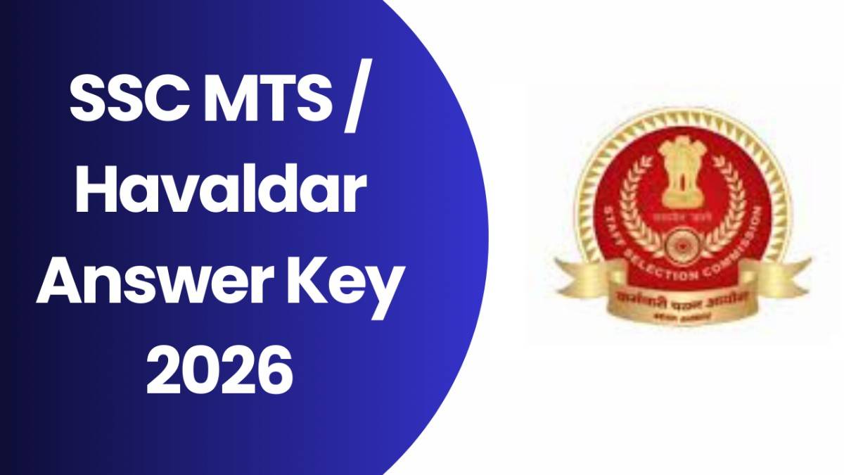 SSC MTS / Havaldar Answer Key 2026