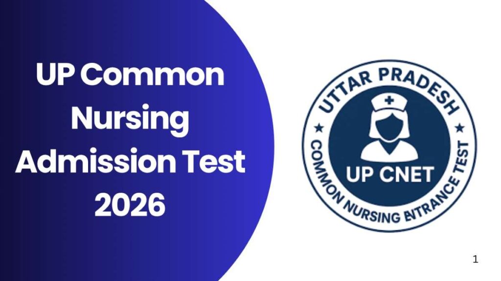 UP Common Nursing Admission Test 2026