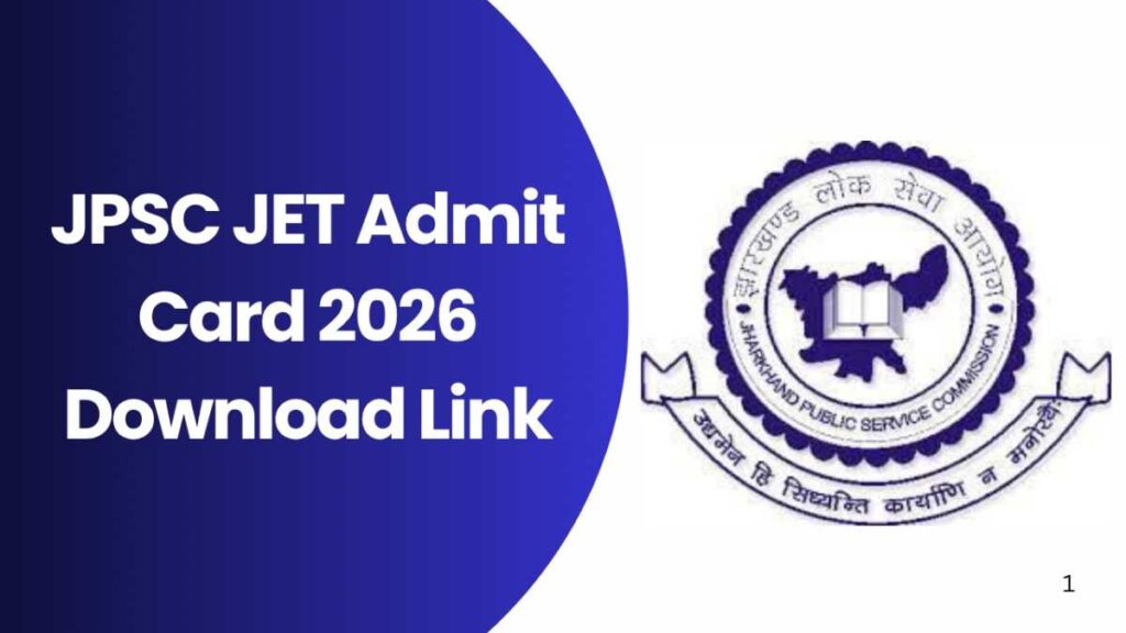 JPSC JET Admit Card 2026