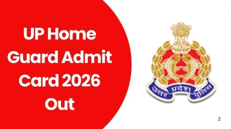 UP Home Guard Admit Card 2026
