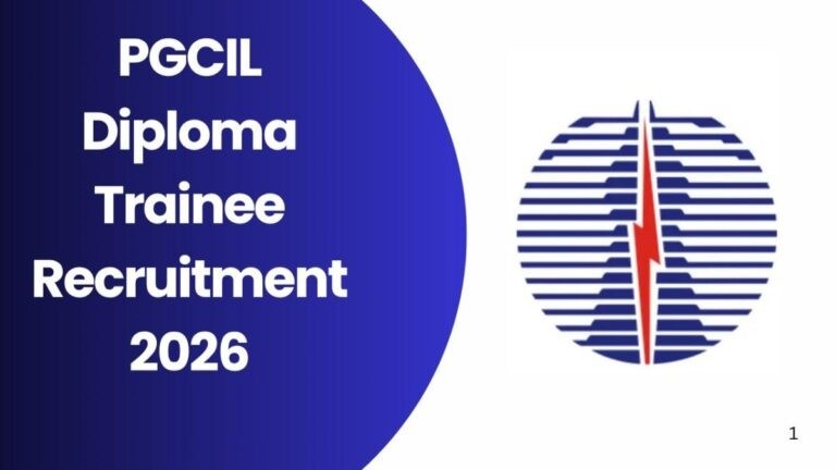 PGCIL Diploma Trainee Recruitment 2026