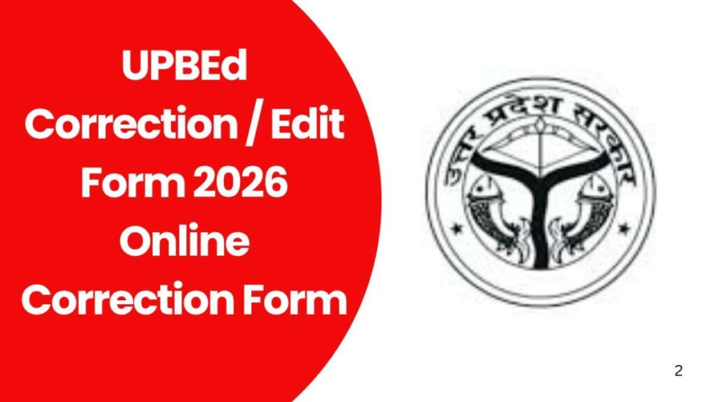 PBEd Correction / Edit Form 2026