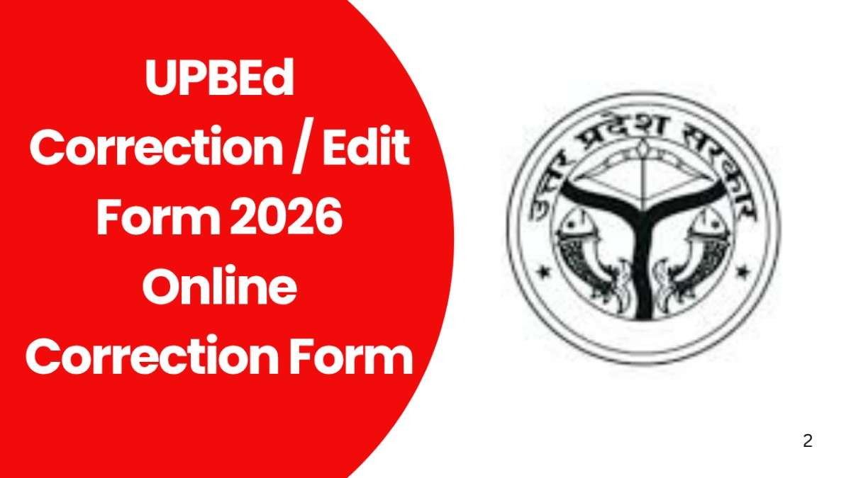 PBEd Correction / Edit Form 2026